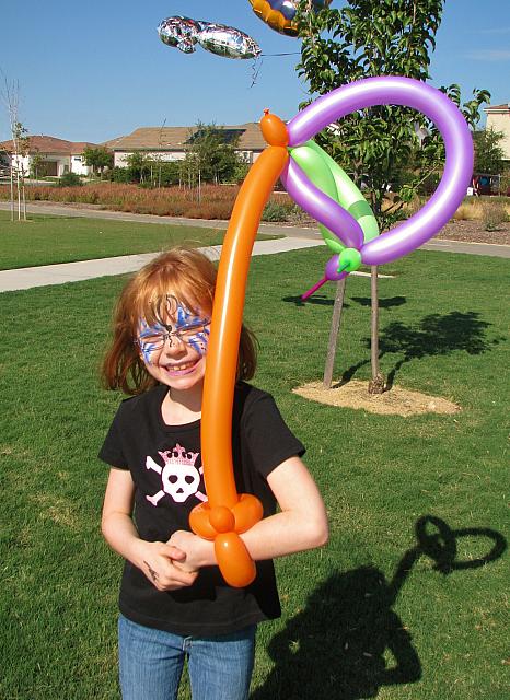 Butterfly on a stick