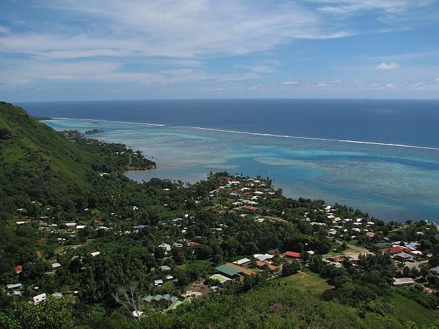 ...and this was in the other direction...Papetoai