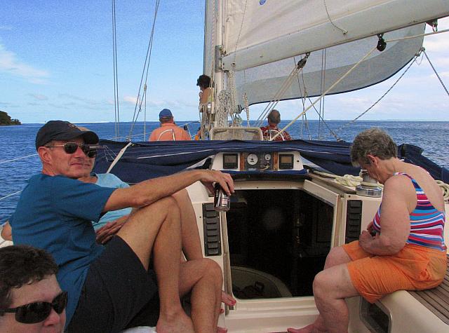 Sailing aboard the Eden Martin