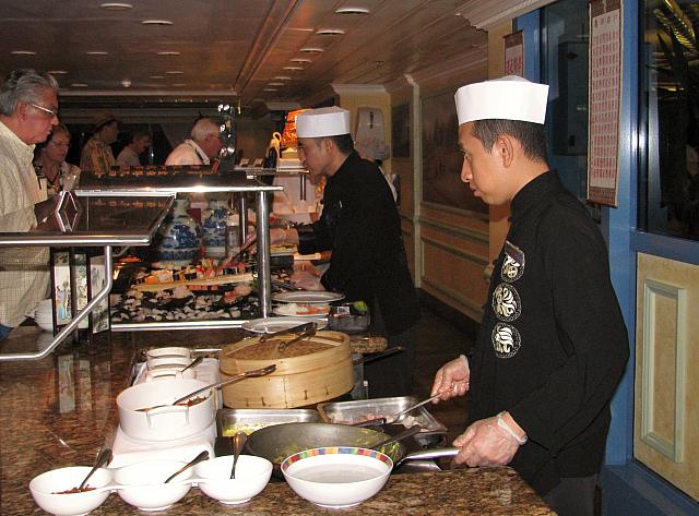 Stir fry station