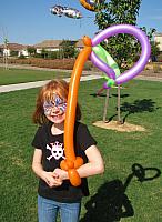 Butterfly on a stick