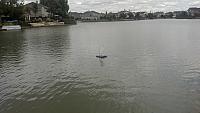 The 'SarahBenjamin' goes to sea...er lake....