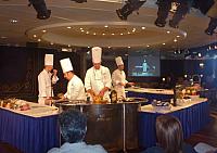 Another cooking demonstration/comedy routine....