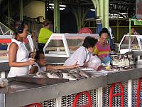 Fish stand in the market